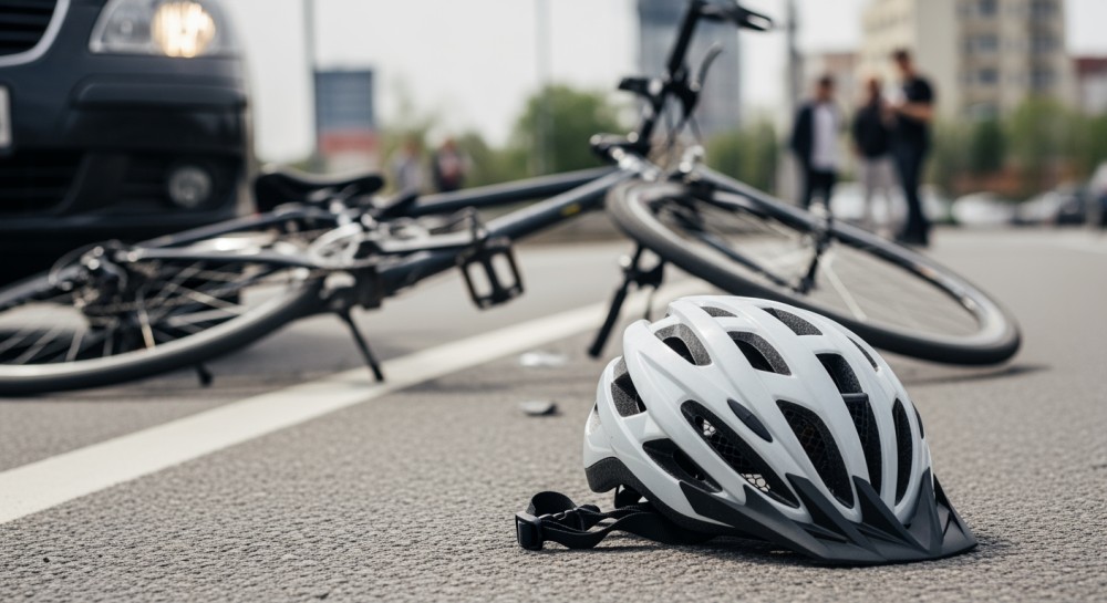 Tragedia w Plewiskach: 80-letni rowerzysta ginie w wypadku drogowym
