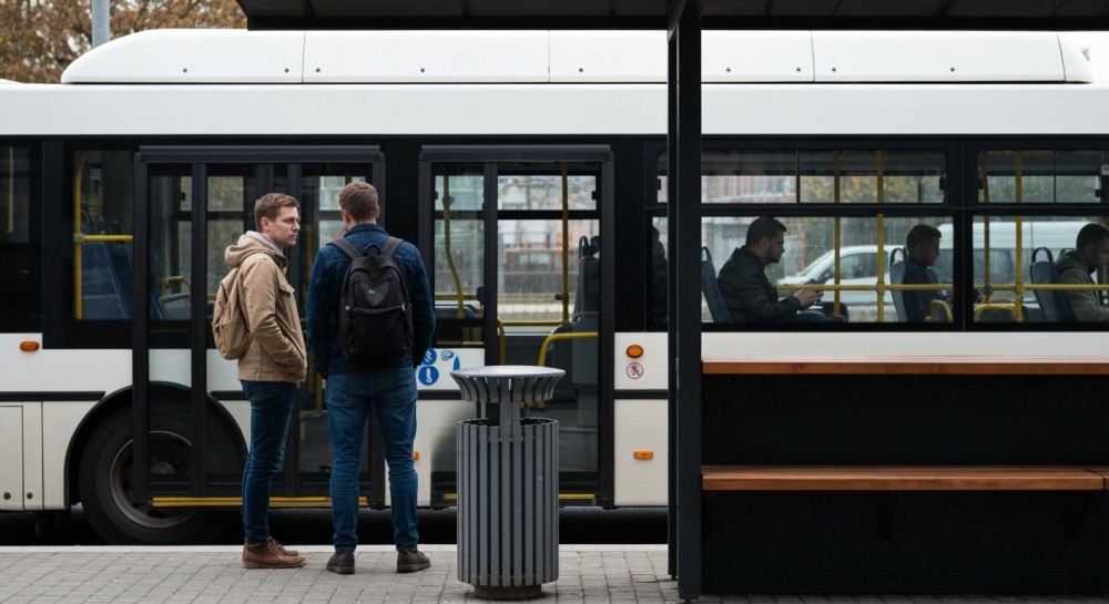 Ponad 700 dzieci z Komornik uczy się, jak bezpiecznie podróżować autobusem